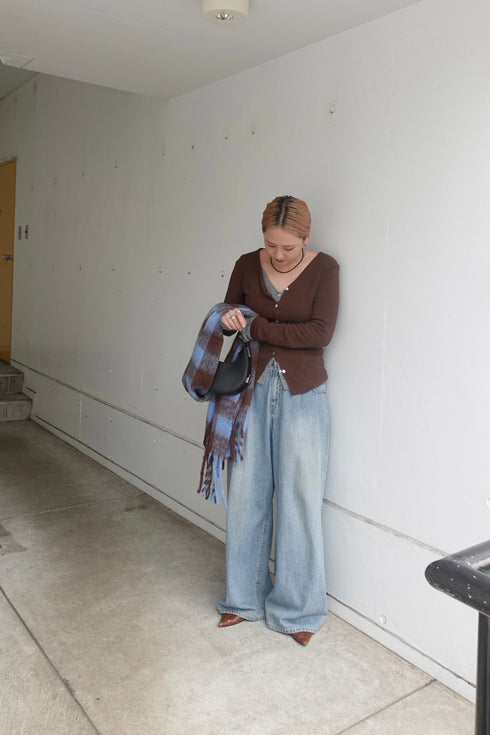 ニットフィットカーデ